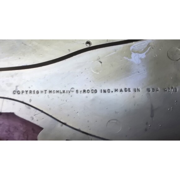 Bird of Paradise Gold Resin Wall Art 1964 Hollywood Regency 29"x20" Syroco #4972 - Picture 3 of 6